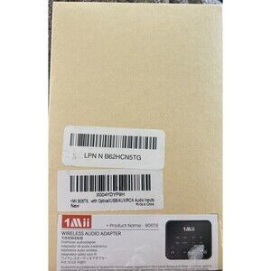 1Mii B06T6 Bluetooth aptX Low Latency Audio Transmitter USB AUX OPT RCA